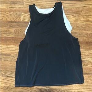 Black Sleeveless Tank Top